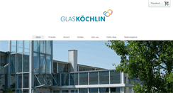 Desktop Screenshot of glas-koechlin.com